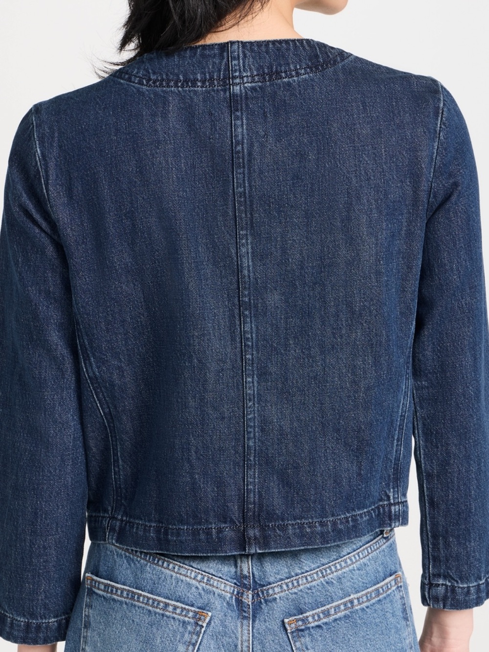 FRAME
Collarless Button Front Jacket XS - Picture 2 of 11